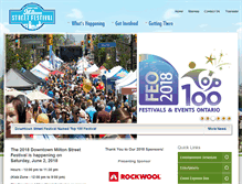 Tablet Screenshot of downtownmiltonstreetfestival.ca